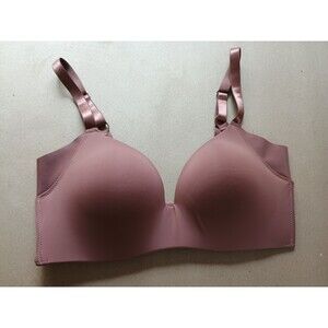F.I.T Women’s Size 38C Brown Wire Free Padded Bra T Shirt Bra